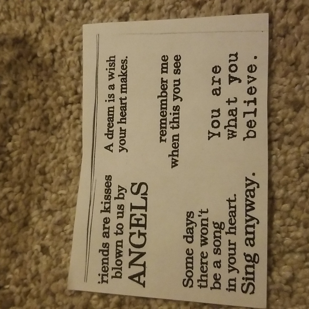 Sing Anyway stamp.
